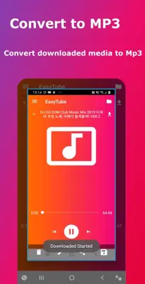 EasyTube - Video Player & Music Downloader android App screenshot 2