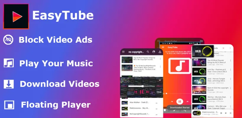 EasyTube - Video Player & Music Downloader android App screenshot 5